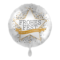 Premioloon Folienballon Frohes Fest –...