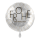 Premioloon Folienballon Simply Christmas, Ø 43 cm – Mehrfarbig