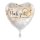 Premioloon Herz-Folienballon 43 cm „Hochzeit – Die Liebe fürs Leben“