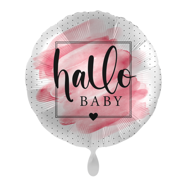 Folienballon Welcome to the World, Baby Girl!