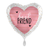 Folienballon Best Girlfriend