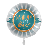Folienballon World&acute;s Best Grandpa
