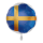 1 Balloon - Flag of Sweden - UNI