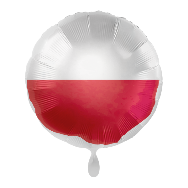 Folienballon Flag of Poland &ndash; UNI
