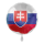 Folienballon Flag of Slovakia &ndash; UNI