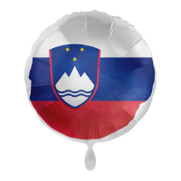 Folienballon Flag of Slovenia &ndash; UNI
