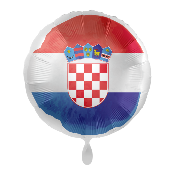 Folienballon Flag of Croatia &ndash; UNI