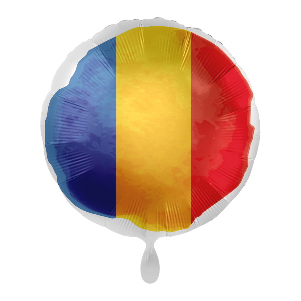 Folienballon Flag of Romania &ndash; UNI