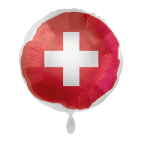 Folienballon Flag of Switzerland &ndash; UNI