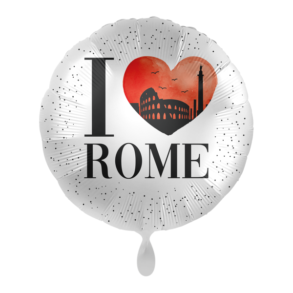 Folienballon I Love Rome