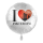 Folienballon I Love Amsterdam