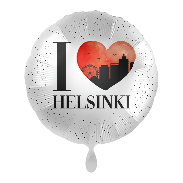 Folienballon I Love Helsinki
