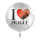 Folienballon I Love Prague