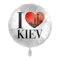 Folienballon I Love Kiev