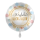 Premioloon Folienballon 43 cm „Herzliche Glückwünsche“ – Birthday Rainbow Dots