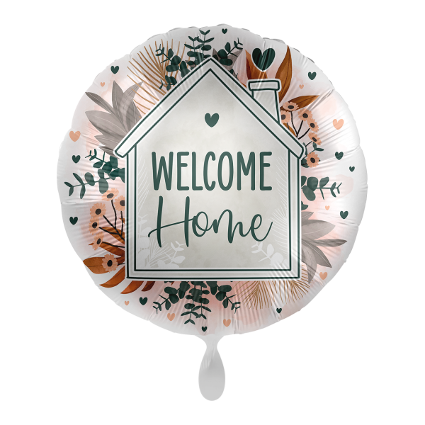 Folienballon Heartly Home
