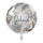 Premioloon Folienballon 43 cm „Herzlichen Glückwunsch“ – Modern Silver Birthday