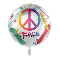 Folienballon Peace, Love & Equality