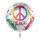 Folienballon Peace, Love & Equality