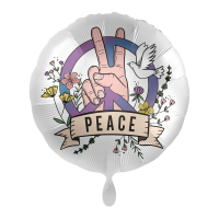 Folienballon Peace Sign