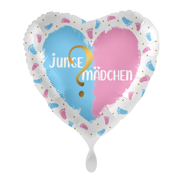 Folienballon Gender Party