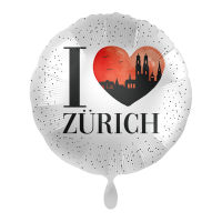 Folienballon I Love Z&uuml;rich