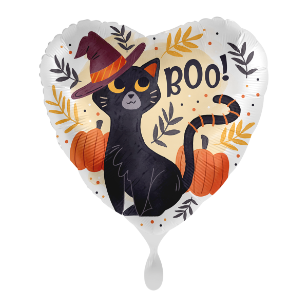 Folienballon Black Cat Halloween