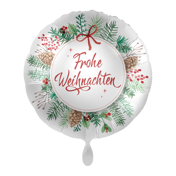 Folienballon Pinewood Christmas