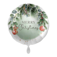 Folienballon Natural Christmas Wreath