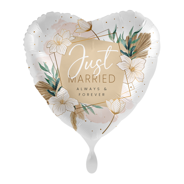 Folienballon Modern Boho Wedding