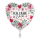 Folienballon Rosy Romance
