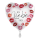 Folienballon Full of Kisses