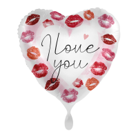 Folienballon Full of Kisses