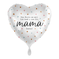 Folienballon The best of me is you