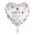Folienballon Graduation with Flowers
