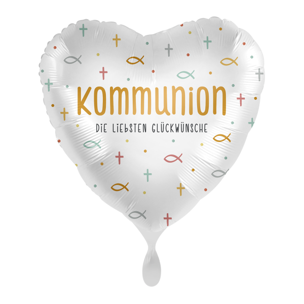 Folienballon Celebrate Your Communion