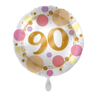Folienballon Shiny Dots 90 &ndash; UNI