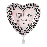 Folienballon Leopard Love