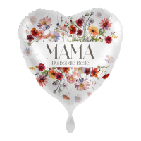 Folienballon Flowers for the best Mum