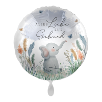 Folienballon Baby Boy &ndash; Liebe zur Geburt