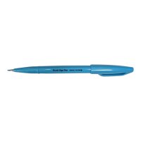Faserschreiber SignPen Brush Lime Fluorecents Blue