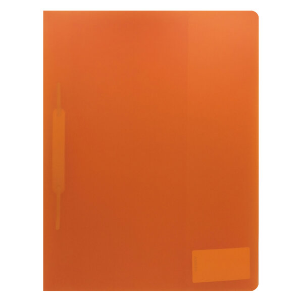 Doppelhefter A4 orange Kunststoff
