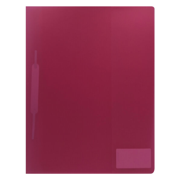 Doppelhefter A4 pink Kunststoff