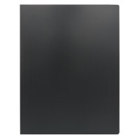 Doppelhefter A4 schwarz Kunststoff