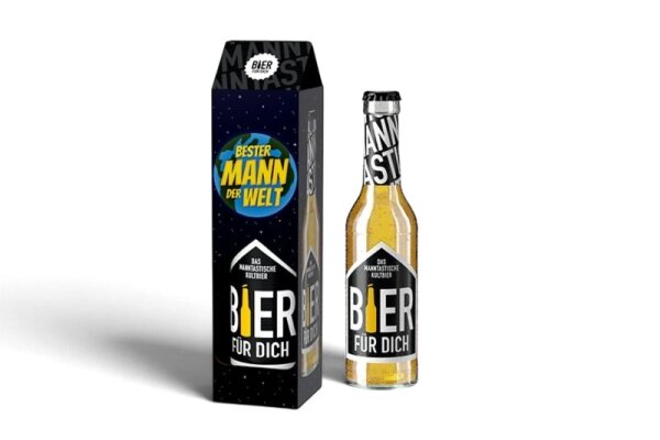 Bier 0,33l Bester Mann