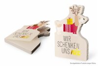 la vida Notizblock Happy Christmas 12 x 8 cm –...