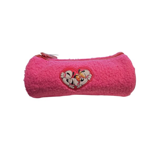 Diddl Pl&uuml;sch-Etui &bdquo;Diddle is Back!&ldquo; &ndash; Rosa Federm&auml;ppchen