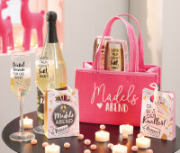 Filztasche "M&auml;delsabend" Pink