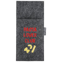 Filz-Bestecktasche &bdquo;Pasta Lover Club&ldquo;