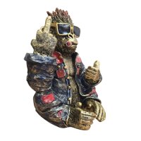 Dekofigur Rocker-Affe mit Sonnenbrille 33 cm